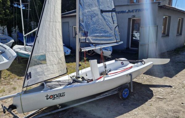 Topper Topaz Tres X 3,86m + wózek slipowy
