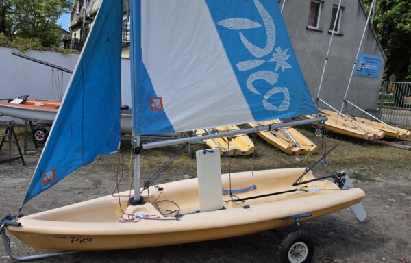 Laser Pico żółty 3,5m + wózek slipowy (5)