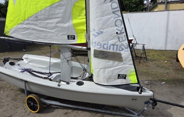 RS Feva 3,64m+ wózek slipowy (3)