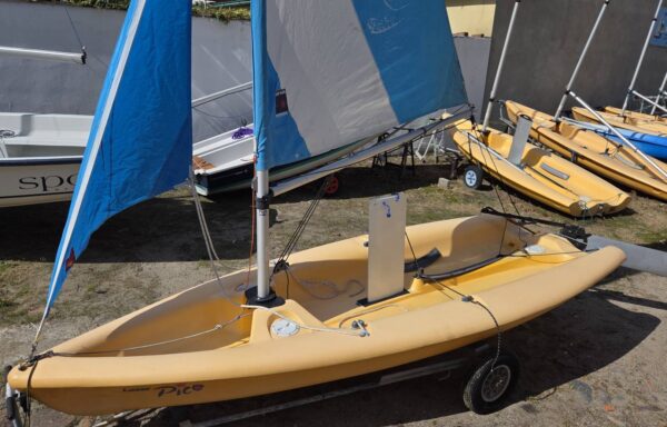 Laser Pico żółty 3,5m + wózek slipowy (8_t)